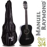 MRC87BK 3/4 Klasik Gitar Junior siyah
