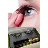 mrcans Manyetik Mıknatıslı Doğal Ipek Takma Kirpik Eyeliner Hediyeli Yüksek Süreli Kullanım Yoğun