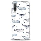 MRCİLETİSİM (mrc-13400) Tam Ekran Koruyucu Kılıf HD Baskılı Kılıf Balinalar Xiaomi Mi 9 SE ile uyumlu