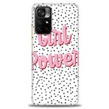 MRCİLETİSİM (mrc-16721) Tam Ekran Koruyucu Kılıf HD Baskılı Kılıf Girl Power Xiaomi Poco M4 Pro 5G ile uyumlu