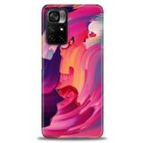 MRCİLETİSİM (mrc-16733) Tam Ekran Koruyucu Kılıf HD Baskılı Kılıf Renkler Xiaomi Poco M4 Pro 5G ile uyumlu