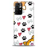 MRCİLETİSİM (mrc-16785) Tam Ekran Koruyucu Kılıf HD Baskılı Kılıf Dog Xiaomi Poco M4 Pro 5G ile uyumlu