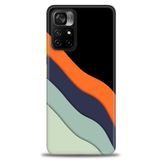 MRCİLETİSİM (mrc-16822) Tam Ekran Koruyucu Kılıf HD Baskılı Kılıf Siyah Xiaomi Poco M4 Pro 5G ile uyumlu