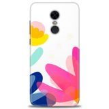 MRCİLETİSİM (mrc-18758) Tam Ekran Koruyucu Kılıf HD Baskılı Kılıf Çiçekk Xiaomi Redmi 5 Plus ile uyumlu