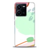 MRCİLETİSİM (mrc-21863) Tam Ekran Koruyucu Kılıf HD Baskılı Kılıf Benekli Xiaomi Redmi Note 12 5G ile uyumlu