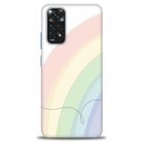 MRCİLETİSİM (mrc-21961) Tam Ekran Koruyucu Kılıf HD Baskılı Kılıf Soft Gökkuşağı Xiaomi Redmi Note 12 Pro 4G ile uyumlu