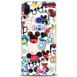 MRCİLETİSİM (mrc-22461) Tam Ekran Koruyucu Kılıf HD Baskılı Kılıf Donut ve Dondurmalar Xiaomi Redmi Note 7 ile uyumlu