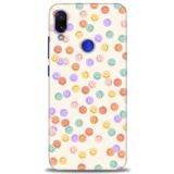 MRCİLETİSİM (mrc-22508) Tam Ekran Koruyucu Kılıf HD Baskılı Kılıf Gülen Yüzler Xiaomi Redmi Note 7 ile uyumlu