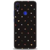 MRCİLETİSİM (mrc-22511) Tam Ekran Koruyucu Kılıf HD Baskılı Kılıf Flower Xiaomi Redmi Note 7 ile uyumlu