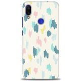 MRCİLETİSİM (mrc-22536) Tam Ekran Koruyucu Kılıf HD Baskılı Kılıf Blue Xiaomi Redmi Note 7 ile uyumlu