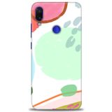 MRCİLETİSİM (mrc-22543) Tam Ekran Koruyucu Kılıf HD Baskılı Kılıf Benekli Xiaomi Redmi Note 7 ile uyumlu