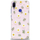 MRCİLETİSİM (mrc-22561) Tam Ekran Koruyucu Kılıf HD Baskılı Kılıf Papatyalar Xiaomi Redmi Note 7 ile uyumlu