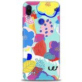 MRCİLETİSİM (mrc-22594) Tam Ekran Koruyucu Kılıf HD Baskılı Kılıf Flowers Xiaomi Redmi Note 7 ile uyumlu