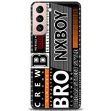 MRCİLETİSİM (mrc-24950) Tam Ekran Koruyucu Kılıf HD Baskılı Kılıf NxBoy Samsung Galaxy S21 FE ile uyumlu