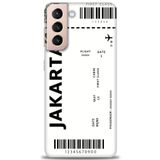 MRCİLETİSİM (mrc-24955) Tam Ekran Koruyucu Kılıf HD Baskılı Kılıf Jakarta Samsung Galaxy S21 FE ile uyumlu
