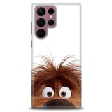 MRCİLETİSİM (mrc-25757) Tam Ekran Koruyucu Kılıf HD Baskılı Kılıf Sevimli Köpek Samsung Galaxy S22 Ultra ile uyumlu