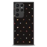MRCİLETİSİM (mrc-26251) Tam Ekran Koruyucu Kılıf HD Baskılı Kılıf Flower Samsung Galaxy S23 Ultra ile uyumlu