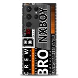 MRCİLETİSİM (mrc-26310) Tam Ekran Koruyucu Kılıf HD Baskılı Kılıf NxBoy Samsung Galaxy S23 Ultra ile uyumlu