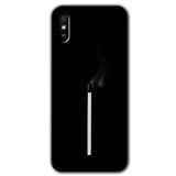 MRCİLETİSİM (mrc10057) Sönmüş Kibrit Kılıf Baskılı Kapak Tam Kaplayan Mat Seramik Xiaomi Redmi 9A ile uyumlu