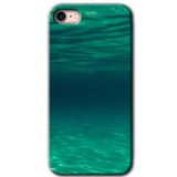 MRCİLETİSİM mrc106708 Derin Deniz Kılıf Baskılı Kapak Tam Ekran Koruyucu iPhone SE 2020 ile uyumlu