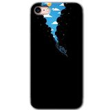 MRCİLETİSİM mrc106966 Derinlere Yolculuk Kılıf Baskılı Kapak Tam Ekran Koruyucu iPhone SE 2020 ile uyumlu