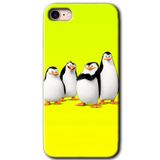 MRCİLETİSİM mrc107307 Penguenler Kılıf Baskılı Kapak Tam Ekran Koruyucu iPhone SE 2022 ile uyumlu