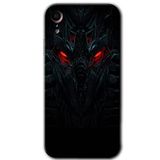 MRCİLETİSİM mrc108404 Vinicius Kılıf Baskılı Kapak Tam Ekran Koruyucu iPhone XR ile uyumlu