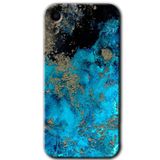 MRCİLETİSİM mrc108414 Klas Mermer Kılıf Baskılı Kapak Tam Ekran Koruyucu iPhone XR ile uyumlu