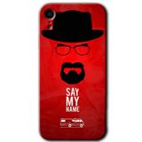 MRCİLETİSİM mrc108469 Say My Name Kılıf Baskılı Kapak Tam Ekran Koruyucu iPhone XR ile uyumlu