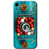 MRCİLETİSİM mrc108474 Christmas Kılıf Baskılı Kapak Tam Ekran Koruyucu iPhone XR ile uyumlu