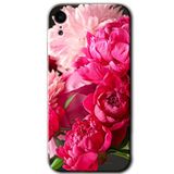 MRCİLETİSİM mrc108475 Kırmızı Beyaz Gül Kılıf Baskılı Kapak Tam Ekran Koruyucu iPhone XR ile uyumlu