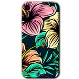 MRCİLETİSİM mrc108476 Çizim Çiçekler Kılıf Baskılı Kapak Tam Ekran Koruyucu iPhone XR ile uyumlu