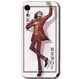 MRCİLETİSİM mrc108511 Joker İskambil Kılıf Baskılı Kapak Tam Ekran Koruyucu iPhone XR ile uyumlu