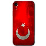 MRCİLETİSİM mrc108762 Albayrak Kılıf Baskılı Kapak Tam Ekran Koruyucu iPhone XR ile uyumlu
