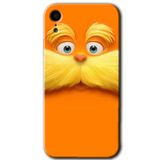 MRCİLETİSİM mrc108789 Garfield Kılıf Baskılı Kapak Tam Ekran Koruyucu iPhone XR ile uyumlu