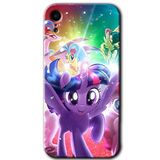 MRCİLETİSİM mrc108805 Pony Kılıf Baskılı Kapak Tam Ekran Koruyucu iPhone XR ile uyumlu
