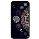 MRCİLETİSİM mrc108886 Gezegen Döngüsü Kılıf Baskılı Kapak Tam Ekran Koruyucu iPhone XR ile uyumlu