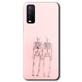 MRCİLETİSİM (mrc110170) Yaşayan Çift Kılıf HD Desen Baskılı Arka Kapak Vivo Y20 ile uyumlu