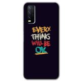 MRCİLETİSİM (mrc110374) Everything Kılıf HD Desen Baskılı Arka Kapak Vivo Y20 ile uyumlu