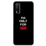 MRCİLETİSİM (mrc110677) For You Kılıf HD Desen Baskılı Arka Kapak Vivo Y20 ile uyumlu