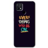 MRCİLETİSİM mrc111309 Everything Kılıf Baskılı Kapak Tam Ekran Koruyucu Oppo A15s ile uyumlu