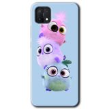 MRCİLETİSİM mrc111556 Puffy Kılıf Baskılı Kapak Tam Ekran Koruyucu Oppo A15s ile uyumlu