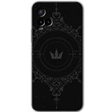 MRCİLETİSİM (mrc111920) Siyah Mandala 1 Kılıf HD Desen Baskılı Arka Kapak Vivo Y21s ile uyumlu