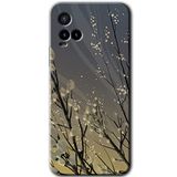 MRCİLETİSİM (mrc111999) Branches Flowers Kılıf HD Desen Baskılı Arka Kapak Vivo Y21s ile uyumlu