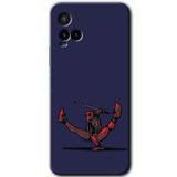 MRCİLETİSİM (mrc112076) DeadPool 3 Kılıf HD Desen Baskılı Arka Kapak Vivo Y21s ile uyumlu