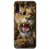 MRCİLETİSİM mrc112359 Lion King Kılıf Baskılı Kapak Tam Ekran Koruyucu Oppo A31 ile uyumlu