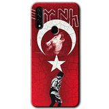 MRCİLETİSİM mrc112633 Bozkurt Atam Kılıf Baskılı Kapak Tam Ekran Koruyucu Oppo A31 ile uyumlu