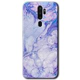 MRCİLETİSİM mrc112840 Spots Lilac Kılıf Baskılı Kapak Tam Ekran Koruyucu Oppo A5 2020 ile uyumlu