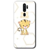 MRCİLETİSİM mrc112906 Sevimli Kedi 1 Kılıf Baskılı Kapak Tam Ekran Koruyucu Oppo A5 2020 ile uyumlu