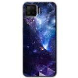 MRCİLETİSİM mrc114410 Galaksi Kılıf Baskılı Kapak Tam Ekran Koruyucu Oppo A73 ile uyumlu